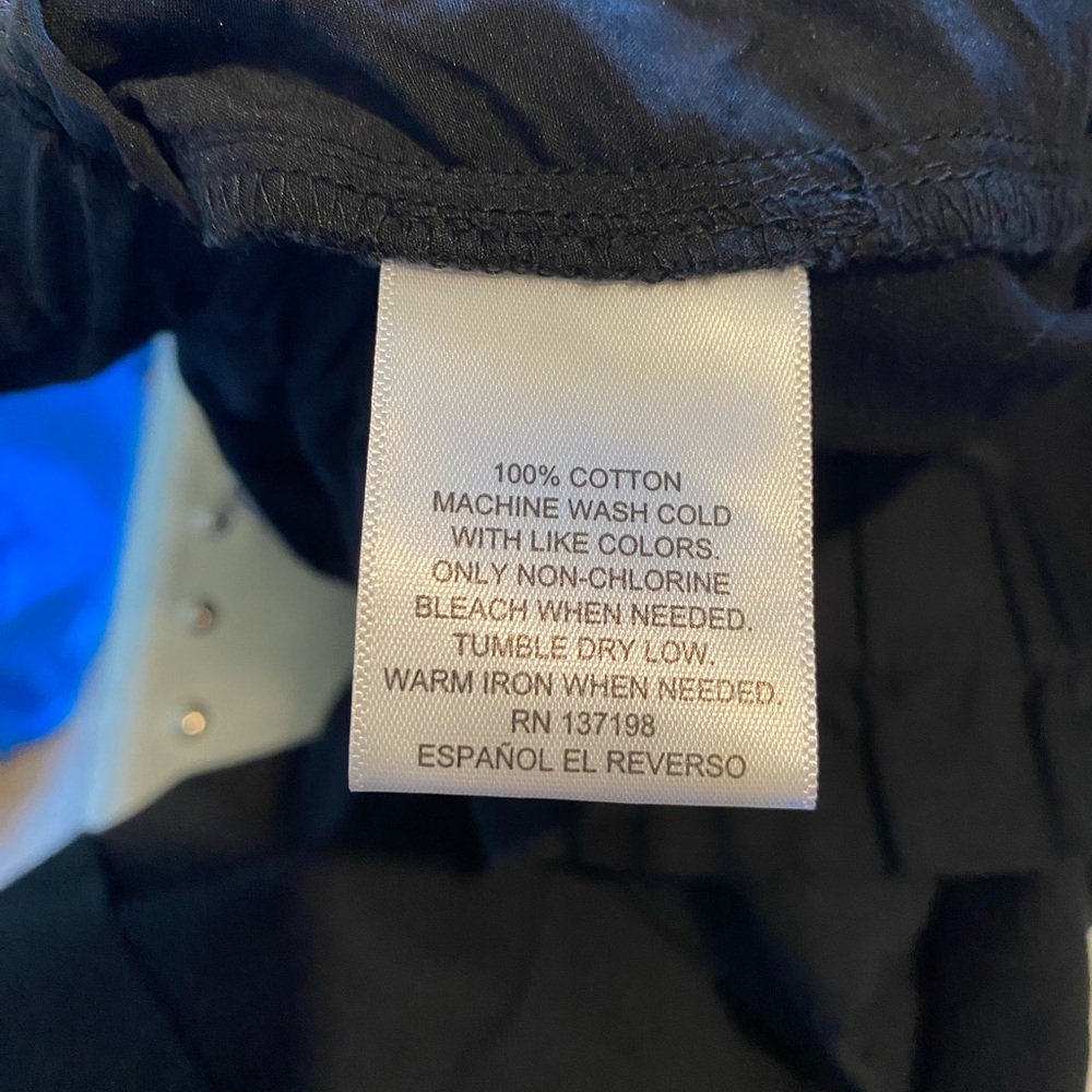 Danielle Bernstein/Black Cuffed Paper Bag Shorts - image 5